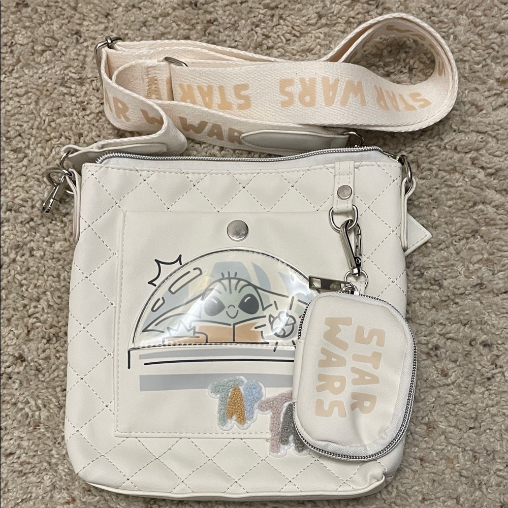 Disney Star Wars White Crossbody Bag